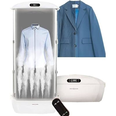 RajoNN 900W Electric Clothes Dryer With Remote Control/Built-In Aromatherapy Box, Automatic Drying and Ironing Machine, Intelligent Timing, Sanitise, And Dry Clothes RajoNN 900W Electric Clothes Dryer With Remote Control/Built-In Aromatherapy Box, Automatic Drying and Ironing Machine, Intelligent Timing, Sanitise, And Dry Clothes