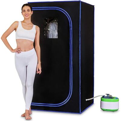 SereneLife , Portable Steam Sauna, upgraded 2026 Model,1600w heater,4L Steamer w/ ETL certificate, Pop up Indoor Home Spa Tent with Remote Control, for Detox, Relaxation & Stress Relief, Includes Chair SereneLife , Portable Steam Sauna, upgraded 2026 Model,1600w heater,4L Steamer w/ ETL certificate, Pop up Indoor Home Spa Tent with Remote Control, for Detox, Relaxation & Stress Relief, Includes Chair
