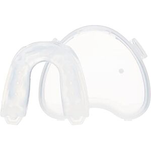 Shock Doctor Gel Max Mouthguard for Sports Protection — Comfortable Triple-Layer Design in Youth and Adult Sizes Shock Doctor Gel Max Mouthguard for Sports Protection — Comfortable Triple-Layer Design in Youth and Adult Sizes
