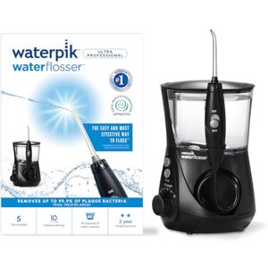 Waterpik Ultra Professional Water Flosser, 5 Tips, Advanced Pressure Control System, 10 Settings, Dental Plaque Removal Tool, Black, WP-662UK, 2pin UK Bathroom Plug Waterpik Ultra Professional Water Flosser, 5 Tips, Advanced Pressure Control System, 10 Settings, Dental Plaque Removal Tool, Black, WP-662UK, 2pin UK Bathroom Plug