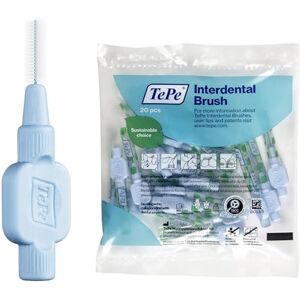 TePe Interdental Brush, Extra Soft, Blue, 0.6mm/ISO 3, 20pcs, Plaque Removal, efficient Clean Between The Teeth, Tooth Floss, for Small Gaps TePe Interdental Brush, Extra Soft, Blue, 0.6mm/ISO 3, 20pcs, Plaque Removal, efficient Clean Between The Teeth, Tooth Floss, for Small Gaps