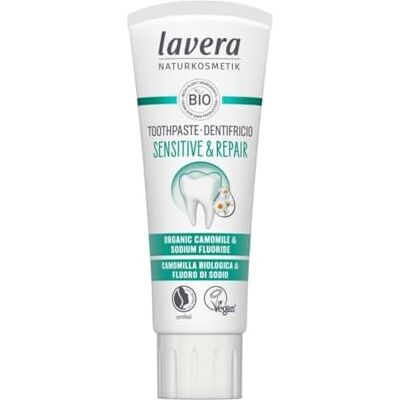 Lavera Model Sensitive & Repair - Chamomile & Fluoride Toothpaste Lavera Model Sensitive & Repair - Chamomile & Fluoride Toothpaste