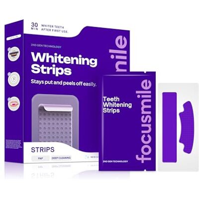 ZWFPOTPVT Purple Teeth Whitening Strips – Remove Surface Stains for a Brighter Smile – Over-the-Counter for Home Use – Mint Flavour ZWFPOTPVT Purple Teeth Whitening Strips – Remove Surface Stains for a Brighter Smile – Over-the-Counter for Home Use – Mint Flavour