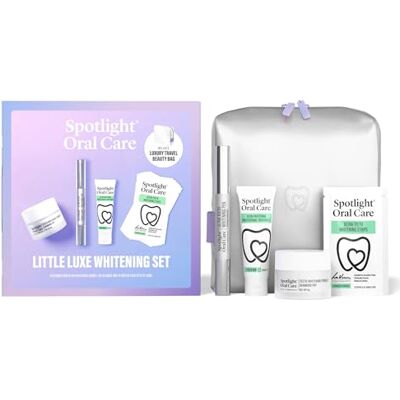 Care+ Little Luxe Whitening Made by Dentists At-Home Whitening with Strips, Toothpaste Enamel-Safe, Zero Sensitivity Care+ Little Luxe Whitening Made by Dentists At-Home Whitening with Strips, Toothpaste Enamel-Safe, Zero Sensitivity