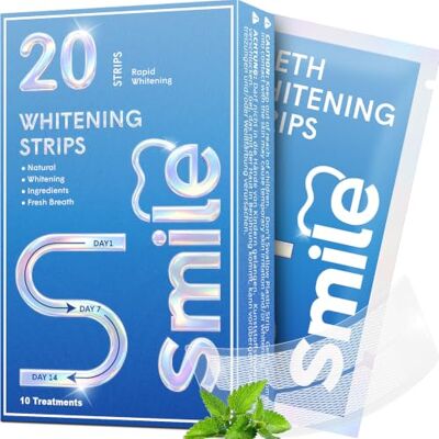 Garage Sale Pup Teeth Whitening Strips 10 Treatments Enamel-Safe & No-Sensitivity & No-Slip Whitening Strips Fast Teeth Whitening Result in 7 Days Whitening Kit for Coffee, Wine Stains Removal, Mint Flavor Garage Sale Pup Teeth Whitening Strips 10 Treatments Enamel-Safe & No-Sensitivity & No-Slip Whitening Strips Fast Teeth Whitening Result in 7 Days Whitening Kit for Coffee, Wine Stains Removal, Mint Flavor