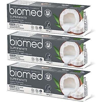 Biomed - Superwhite - Coconut Flavour - Toothpaste Biomed - Superwhite - Coconut Flavour - Toothpaste