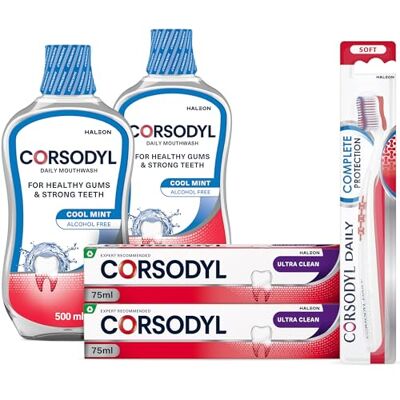 Corsodyl Gum Care Regime - Complete Protection - Kit Corsodyl Gum Care Regime - Complete Protection - Kit