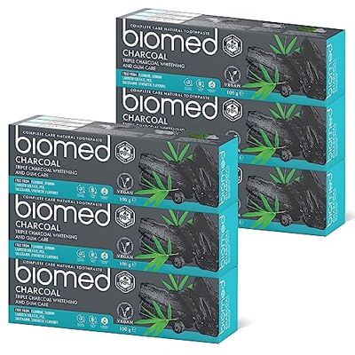 Biomed - Charcoal Natural Toothpaste - Triple Whitening Biomed - Charcoal Natural Toothpaste - Triple Whitening