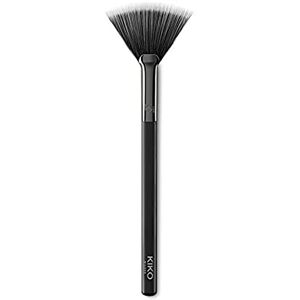 Kiko Milano Face 12 Powder Fan Brush Fan Powder Brush With Synthetic Bristles Kiko Milano Face 12 Powder Fan Brush Fan Powder Brush With Synthetic Bristles