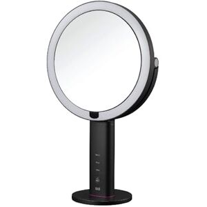 EKO iMira Pro LED Sensor Makeup Mirror, USB Rechargeable Double-Sided LED with Smart Sensor, 5x Magnification, Ultra-Clear Light, Dark Grey EKO iMira Pro LED Sensor Makeup Mirror, USB Rechargeable Double-Sided LED with Smart Sensor, 5x Magnification, Ultra-Clear Light, Dark Grey