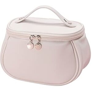 ZXSXDSAX Makeup Bag Women's Cosmetic Bag, Waterproof Travel Cosmetic Bag, Large Capacity Portable Cosmetic Box for Women(Color:Light pink) ZXSXDSAX Makeup Bag Women's Cosmetic Bag, Waterproof Travel Cosmetic Bag, Large Capacity Portable Cosmetic Box for Women(Color:Light pink)