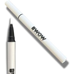 BWOW COSMETICS Lash Adhesive Glue Pen White for Fake Strip Lashes Super Enhanced Stronger Hold, Hypoallergenic, Waterproof, Latex-Free, Vegan, Dries Clear, Gentle for Sensitive Eyes Easy Precision, Long-Lasting BWOW COSMETICS Lash Adhesive Glue Pen White for Fake Strip Lashes Super Enhanced Stronger Hold, Hypoallergenic, Waterproof, Latex-Free, Vegan, Dries Clear, Gentle for Sensitive Eyes Easy Precision, Long-Lasting