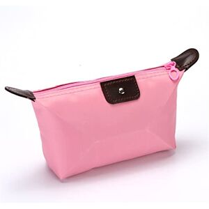 ZXSXDSAX Makeup Bag Nylon Portable Multi-function Cosmetic Bag Casual Zipper Solid Box Pouch Bags for Women Waterproof Storage Wash Bag(Color:Pink) ZXSXDSAX Makeup Bag Nylon Portable Multi-function Cosmetic Bag Casual Zipper Solid Box Pouch Bags for Women Waterproof Storage Wash Bag(Color:Pink)