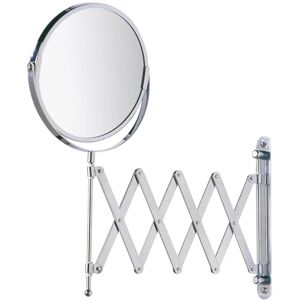 WENKO Wall-mounted cosmetic mirror Telescope Exclusive, reflecting surface ø 16 cm 300 % magnifying effect, Steel, 19 x 38.5 x 50 cm, Chrome WENKO Wall-mounted cosmetic mirror Telescope Exclusive, reflecting surface ø 16 cm 300 % magnifying effect, Steel, 19 x 38.5 x 50 cm, Chrome