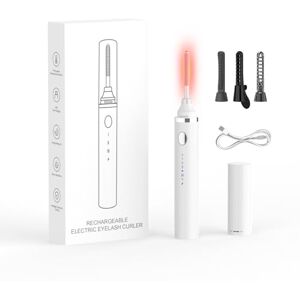 Smiling Shark Heated Eyelash Curler, 360° Electric Eyelash Brush with 3 Heating Modes & 5 Seconds Heating Extender/Definition/Curler 3-in-1 Eyelash Curler Suitable for All Eyelashes Smiling Shark Heated Eyelash Curler, 360° Electric Eyelash Brush with 3 Heating Modes & 5 Seconds Heating Extender/Definition/Curler 3-in-1 Eyelash Curler Suitable for All Eyelashes