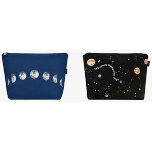 Eco Right Canvas Cosmetic Bag: Travel Makeup Pouch for Women & Girls, Zipper Purse Organizer, Stylish Canvas Cotton Aesthetic, Large Capacity, Toiletry Storage, Purse-Friendly Eco Right Canvas Cosmetic Bag: Travel Makeup Pouch for Women & Girls, Zipper Purse Organizer, Stylish Canvas Cotton Aesthetic, Large Capacity, Toiletry Storage, Purse-Friendly