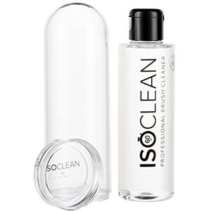 Isoclean Makeup Brush Cleaner with Dip Tray Easy Pour Liquid Makeup Cleaner for Makeup Brushes and Makeup Tools Cleans Bristles No Rinse Formula dries in 60 Seconds Vegan, Cruelty-free 165ml Isoclean Makeup Brush Cleaner with Dip Tray Easy Pour Liquid Makeup Cleaner for Makeup Brushes and Makeup Tools Cleans Bristles No Rinse Formula dries in 60 Seconds Vegan, Cruelty-free 165ml