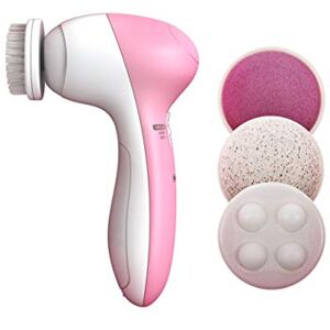 Wahl 4-in-1 Facial Cleansing Brush with Face Massager and Cleanser Brush Attachments, ZY046 Wahl 4-in-1 Facial Cleansing Brush with Face Massager and Cleanser Brush Attachments, ZY046