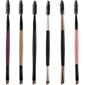 HIFFEY 1pc Single Professional Double Eyelash Makeup Brush Home Use Portable Makeup Tool Nylon Plastic Brush Lasting Eyes Makeup (Color : 5PCS) HIFFEY 1pc Single Professional Double Eyelash Makeup Brush Home Use Portable Makeup Tool Nylon Plastic Brush Lasting Eyes Makeup (Color : 5PCS)
