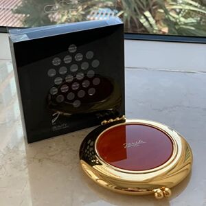 Jäneke Handbag Mirror - Turtle Design, Gold, 3x Magnification Jäneke Handbag Mirror - Turtle Design, Gold, 3x Magnification