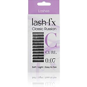 Lash FX C Curl 0.05mm 9mm False Eyelash - False Eyelash Lash FX C Curl 0.05mm 9mm False Eyelash - False Eyelash