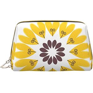 Nvjdvb256xch OCELIO Sunflower Beauty Makeup Bag Large Capacity Travel Cosmetic Bag Pu Leather Makeup Organizer Bag For Women, White, One Size Nvjdvb256xch OCELIO Sunflower Beauty Makeup Bag Large Capacity Travel Cosmetic Bag Pu Leather Makeup Organizer Bag For Women, White, One Size