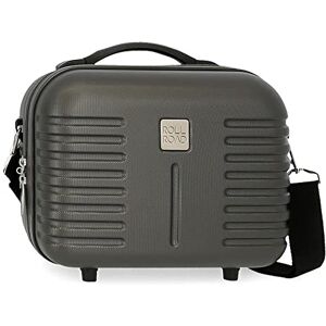 ROLL ROAD India Adaptable Beauty Case Grey 29x21x15 cms ABS ROLL ROAD India Adaptable Beauty Case Grey 29x21x15 cms ABS