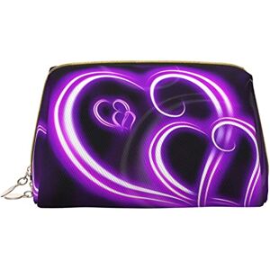 Nvjdvb256xch OCELIO Purple Love Makeup Bag Large Capacity Travel Cosmetic Bag Pu Leather Makeup Organizer Bag For Women, White, One Size Nvjdvb256xch OCELIO Purple Love Makeup Bag Large Capacity Travel Cosmetic Bag Pu Leather Makeup Organizer Bag For Women, White, One Size