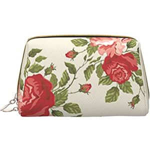 Nvjdvb256xch OCELIO Retro Flower Makeup Bag Large Capacity Travel Cosmetic Bag Pu Leather Makeup Organizer Bag For Women, White, One Size Nvjdvb256xch OCELIO Retro Flower Makeup Bag Large Capacity Travel Cosmetic Bag Pu Leather Makeup Organizer Bag For Women, White, One Size