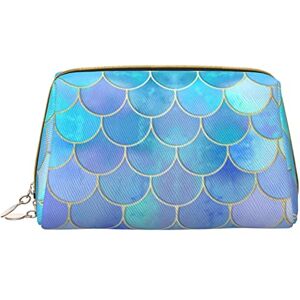 Dgrehthrght WOWBED Gold Mermaid Scale Printed Leather Makeup Bag Large Travel Make Up Organizer Cosmetic Brush Bags Case for Women and Girls, White, One Size Dgrehthrght WOWBED Gold Mermaid Scale Printed Leather Makeup Bag Large Travel Make Up Organizer Cosmetic Brush Bags Case for Women and Girls, White, One Size