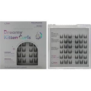 Char. Char Cosmetics Eye Lashes Sweatproof, Natural Look False Eyelashes Reusable Fake Eyelashes for Comfortable Fit Dreamy Kitten Curls 36 pc Char. Char Cosmetics Eye Lashes Sweatproof, Natural Look False Eyelashes Reusable Fake Eyelashes for Comfortable Fit Dreamy Kitten Curls 36 pc