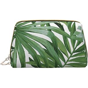 Nvjdvb256xch OCELIO Leaf Pattern Makeup Bag Large Capacity Travel Cosmetic Bag Pu Leather Makeup Organizer Bag For Women, White, One Size Nvjdvb256xch OCELIO Leaf Pattern Makeup Bag Large Capacity Travel Cosmetic Bag Pu Leather Makeup Organizer Bag For Women, White, One Size