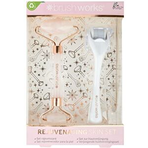 Brushworks Rejuvenating Skin Set, Pink, One Size Brushworks Rejuvenating Skin Set, Pink, One Size