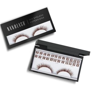 Nanolash DIY Eyelash Extensions 36 pcs cluster lashes DIY, cluster false eyelashes for lash extensions at home, individual cluster lashes (Brown, FANTASY) Nanolash DIY Eyelash Extensions 36 pcs cluster lashes DIY, cluster false eyelashes for lash extensions at home, individual cluster lashes (Brown, FANTASY)
