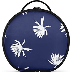 Moyyo Flowers on Navy Large Make up Bag for Women, Travel Makeup Bag with Removable Compartments, Waterproof Cosmetic Bag Portable Make Up Train Case Makeup Organiser Bag Toiletry Bag Moyyo Flowers on Navy Large Make up Bag for Women, Travel Makeup Bag with Removable Compartments, Waterproof Cosmetic Bag Portable Make Up Train Case Makeup Organiser Bag Toiletry Bag