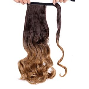 TEESONG Bun Hair Pieces for Women Synthetic Long Curly Ponytail Hair Extensions Wraparound Ponytail 22 Inches Women Hair Accessories Bun Messy Bun Hair Piece (Color : 6-27, Size : 22inches) TEESONG Bun Hair Pieces for Women Synthetic Long Curly Ponytail Hair Extensions Wraparound Ponytail 22 Inches Women Hair Accessories Bun Messy Bun Hair Piece (Color : 6-27, Size : 22inches)