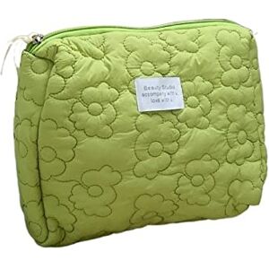 ZXSXDSAX Makeup Bag Quilted Cosmetic Makeup Storage Bag for Women Portable Female Toiletry Bags Beauty Cases Organizer Pouch for Brushes ZXSXDSAX Makeup Bag Quilted Cosmetic Makeup Storage Bag for Women Portable Female Toiletry Bags Beauty Cases Organizer Pouch for Brushes