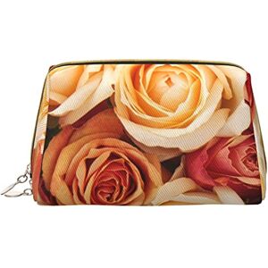 Dgrehthrght WOWBED rose flower Printed Leather Makeup Bag Large Travel Make Up Organizer Cosmetic Brush Bags Case for Women and Girls, White, One Size Dgrehthrght WOWBED rose flower Printed Leather Makeup Bag Large Travel Make Up Organizer Cosmetic Brush Bags Case for Women and Girls, White, One Size