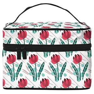Sdfq Makeup Bag Travel Cosmetic Bag for Women Girl Large Makeup Organizer Bag Portable Toiletries Bag Floral Sdfq Makeup Bag Travel Cosmetic Bag for Women Girl Large Makeup Organizer Bag Portable Toiletries Bag Floral
