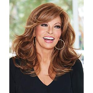Hair u wear Raquel Welch Curve Appeal Lace front Color RL12/22SS SHADED CAPPUCCINO Wigs 12" Long Layered Waves Lace Front Heat Friendly Women's Synthetic Hand Tied Monofilament Part (Pack of 1) Hair u wear Raquel Welch Curve Appeal Lace front Color RL12/22SS SHADED CAPPUCCINO Wigs 12" Long Layered Waves Lace Front Heat Friendly Women's Synthetic Hand Tied Monofilament Part (Pack of 1)