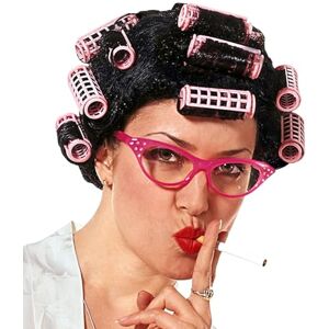 W WIDMANN MILANO Party Fashion Vanity With Rollers Wig for Hair Accessory Fancy Dress W WIDMANN MILANO Party Fashion Vanity With Rollers Wig for Hair Accessory Fancy Dress