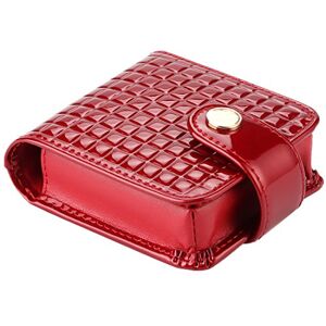 kilofly Genuine Leather Double Lipstick Case Cosmetic Makeup Holder + Gift Box kilofly Genuine Leather Double Lipstick Case Cosmetic Makeup Holder + Gift Box