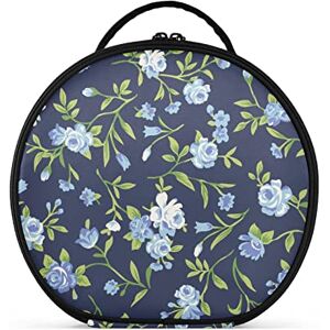 Moyyo Vintage Blue Roses Large Make up Bag for Women, Travel Makeup Bag with Removable Compartments, Waterproof Cosmetic Bag Portable Make Up Train Case Makeup Organiser Bag Toiletry Bag Moyyo Vintage Blue Roses Large Make up Bag for Women, Travel Makeup Bag with Removable Compartments, Waterproof Cosmetic Bag Portable Make Up Train Case Makeup Organiser Bag Toiletry Bag