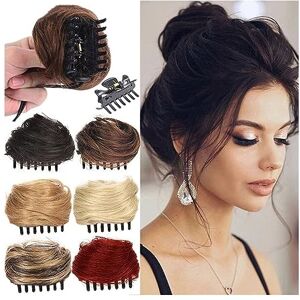Generic Bun Hair Pieces for Women Space Buns Hair Pieces, Mini Claw Clip in Hair Bun Messy Cat Ears Hair Bun Extension Synthetic Donut Wig Accessory Updo Hairpieces for Women Girls Hair Bun Scrunchies (Col Generic Bun Hair Pieces for Women Space Buns Hair Pieces, Mini Claw Clip in Hair Bun Messy Cat Ears Hair Bun Extension Synthetic Donut Wig Accessory Updo Hairpieces for Women Girls Hair Bun Scrunchies (Col