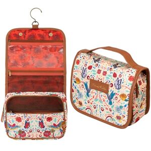 Grupo Erik Hanging Toiletry Bag Frida Kahlo Gifts Travel Toiletry Bag Waterproof with Hook, Cosmetic Bags Makeup, Toiletries Travel Organiser Art Gifts Under 20 Pounds Grupo Erik Hanging Toiletry Bag Frida Kahlo Gifts Travel Toiletry Bag Waterproof with Hook, Cosmetic Bags Makeup, Toiletries Travel Organiser Art Gifts Under 20 Pounds