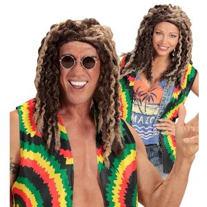 W WIDMANN MILANO Party Fashion Rastafarian Blonde/Brown Wig for Hair Accessory Fancy Dress W WIDMANN MILANO Party Fashion Rastafarian Blonde/Brown Wig for Hair Accessory Fancy Dress