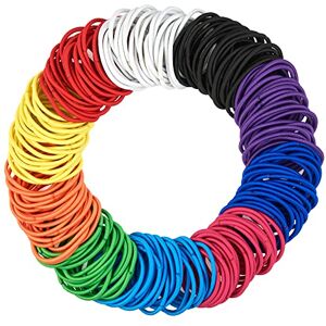 Expressions 216-Piece Hair Ties, 4mm Hair Elastics Bright Colors Value Pack, No Metal Hair Bands for Women, Durable Ponytail Holders For Thick Hair, Curly Hair and All Hair Types Expressions 216-Piece Hair Ties, 4mm Hair Elastics Bright Colors Value Pack, No Metal Hair Bands for Women, Durable Ponytail Holders For Thick Hair, Curly Hair and All Hair Types