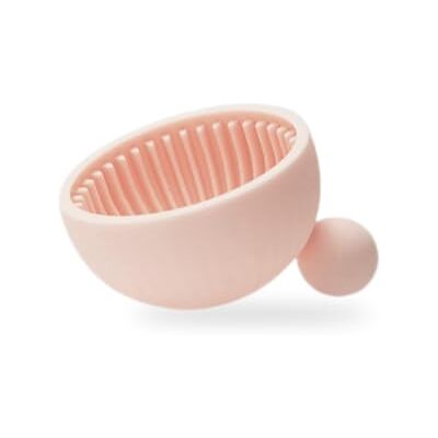 Wdfnexalai Silicone Makeup Brush Cleaning Tool Flexible Scrubber for Powder,Pink Wdfnexalai Silicone Makeup Brush Cleaning Tool Flexible Scrubber for Powder,Pink