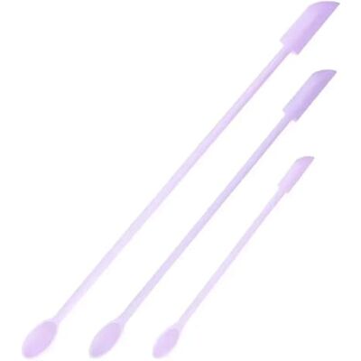 Xinglongs Face Mask Brush 4sets 12pcs Makeup Spatula Cosmetic Bottle Silicone Mini Scraper Three Piece Set Baking Double End Two In One Spatula Jam Bottle Scraper Spoon Set For Cosmetic Makeup(Purple26) Xinglongs Face Mask Brush 4sets 12pcs Makeup Spatula Cosmetic Bottle Silicone Mini Scraper Three Piece Set Baking Double End Two In One Spatula Jam Bottle Scraper Spoon Set For Cosmetic Makeup(Purple26)