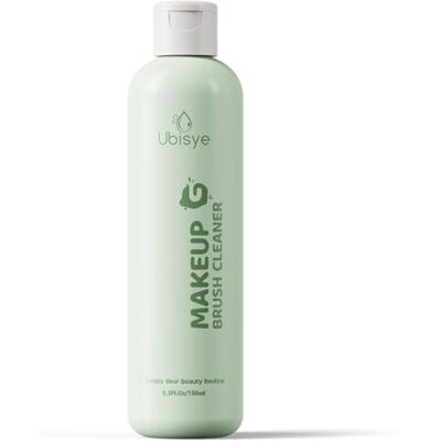 Ubisye Makeup Brush Cleaner, Make Up Brush Cleaner Solution, Makeup Cleaner Cleanser for Brushes & Sponges, Deep Clean Brush Shampoo Gentle Formula, Vegan & Cruelty Free 5.3 Fl.Oz Ubisye Makeup Brush Cleaner, Make Up Brush Cleaner Solution, Makeup Cleaner Cleanser for Brushes & Sponges, Deep Clean Brush Shampoo Gentle Formula, Vegan & Cruelty Free 5.3 Fl.Oz
